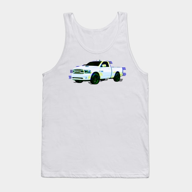 RAM 1500 single cab Tank Top by mfz